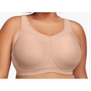 Glamorise Women's 38C Plus Size High Impact Wonderwire Sports Bra #9066,